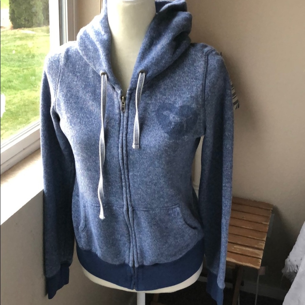 Pink zip Hoodie.